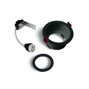ONE Light - Dark Light Range - inbouwspot - Ø 85 mm, Ø 68 mm inbouwmaat - zwart