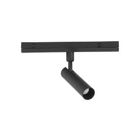Nova Luce Aber - spot voor magnetisch profielsysteem - 24, 5 x 19,6 cm - 10W dimbare LED incl. - zandzwart