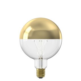 Calex LED volglas filament globelamp - Ø 12,5 x 17,6 cm - E27 - 4W dimbaar - 1800K - goud