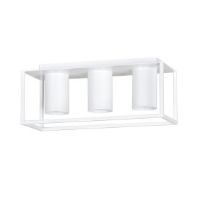 Emibig Tiper 3 - plafondverlichting - 36 x 15 cm - wit