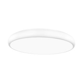Nova Luce Gap - plafondverlichting - Ø 41 x 9 cm - 38W LED incl. - wit