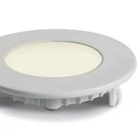 ONE Light - inbouwspot - Ø 85 mm, Ø 70 mm inbouwmaat - 3W LED incl. - wit - warm witte lichtkleur