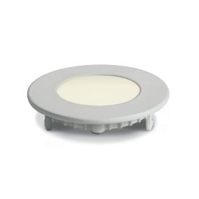 ONE Light - inbouwspot - Ø 85 mm, Ø 70 mm inbouwmaat - 3W LED incl. - wit - warm witte lichtkleur