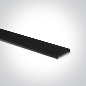 ONE Light magnetisch railsysteem MIDI - opbouwprofiel - 1 meter - 5,5 x 2,7 cm - DALI dimbaar - zwart