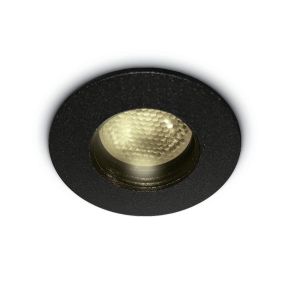 ONE Light - inbouwspot - Ø 25 mm, Ø 20 mm inbouwmaat - 1W LED incl. - zwart