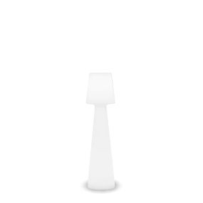 New Garden Lola 110 - buiten vloerlamp - Ø 26,5 x 110 cm - 16W LED incl. - IP65 - wit - witte lichtkleur