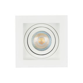Projectlight Bloq - inbouwspot - 100 x 100 mm, 92 x 92 mm inbouwmaat - wit