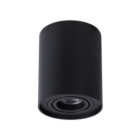 Lucide Tube - plafondspot - Ø 9 x 12 cm - zwart