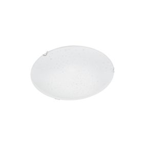 Nova Luce Minori - plafondverlichting - Ø 40 x 9,5 cm - wit