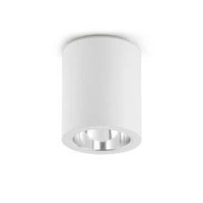Faro Pote - plafondverlichting - Ø 15,2 x 18,1 cm - mat wit
