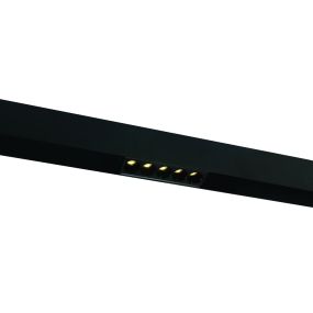 ONE Light magnetisch railsysteem MAXI - linear - railspot - 13,8 x 3,7 x 4,7 cm - 12W LED incl. - zwart