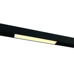 ONE Light magnetisch railsysteem MAXI - linear - railspot - 30 x 3,7 x 4,7 cm - 15W LED incl. - zwart