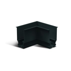 ONE Light magnetisch railsysteem MAXI - horizontaal inbouwhoekprofiel - 11 x 7,5 x 5 cm - zwart