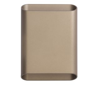 Artdelight Diaz - wandlamp - 4 x 14,5 x 20 cm - 2 x 6W LED incl. - IP65 - champagne