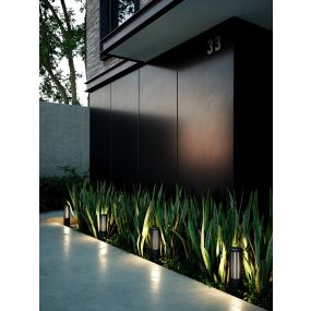 Nordlux Aludra 45 N - tuinpaal - Ø 12,4 x 45,4 cm - IP44 - zwart