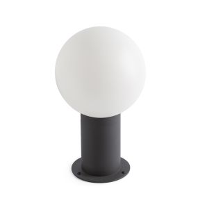 Faro Moon - tuinpaal - Ø 18 x 30 cm - IP44 - donkergrijs