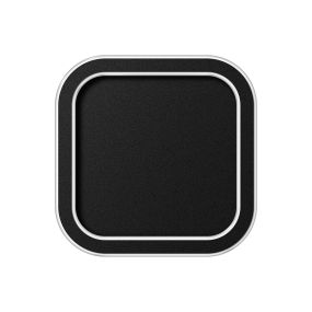 ETH Loïs - plafonnieres - 20 x 20 x 5 cm - 3 stappen dimbaar - 15W LED incl. - IP44 -  zwart