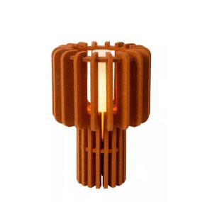 Lucide Rollo - tafellamp - Ø 24 x 35 cm - terracotta