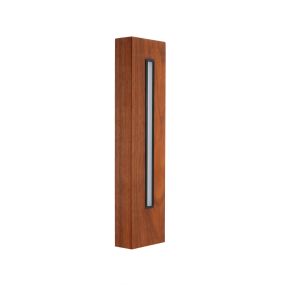 Lichtkoning Padoek Line S - tuinpaal - 4 x 8,8 x 35 cm + 15 cm voet - 2,4W dimbare LED incl.  - IP65 - padoek