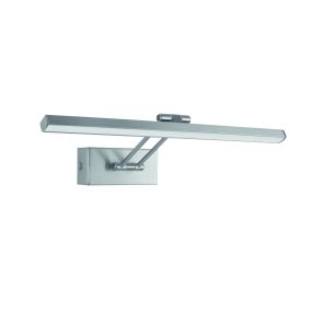 Nova Luce Marnell - wandverlichting - 37,6 x 20,5 x 5,5 cm - 12W LED incl. - nikkel
