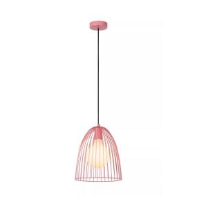 Lucide Macarons - hanglamp - Ø 24,5 x 163 cm - roze