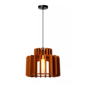 Lucide Rollo - hangamp - Ø 40 x 150 cm - terracotta