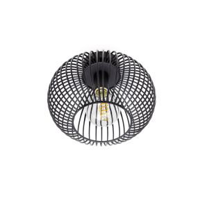 ETH Wire 2.0 - plafondverlichting - Ø 30 x 23 cm - zwart