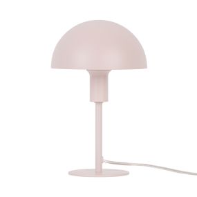 Nordlux Ellen Mini - tafellamp - Ø16 x 25 cm - licht roze