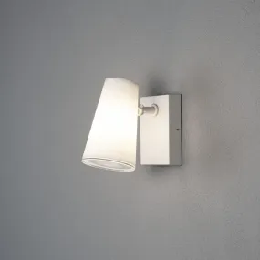 Konstsmide Fano - buiten wandlamp - 12 x 21 x 21,5 cm - IP54 - wit