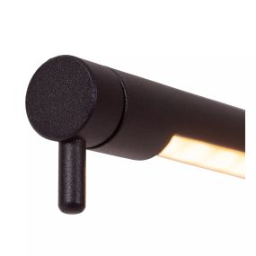Lucide Madison - bureaulamp - 62,5 x 5,5 x 33 cm - 6,5W dimbare LED incl. - zwart