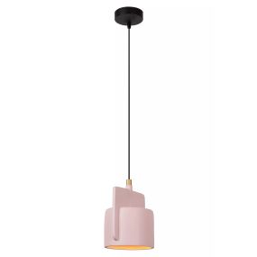 Lucide Ninja - hanglamp - 19 x 16 x 120 cm - roze