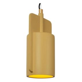Lucide Ninja - hanglamp - 15,5 x 11,5 x 120 cm - geel