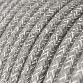 Creative Cables - textielsnoer - per 100 cm -  grijs