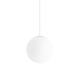 Faro Neso Unik - hanglamp voor magnetische rail - Ø 15 x 120 x 16,5 cm - 5W LED warm wit (2700K) incl. - wit