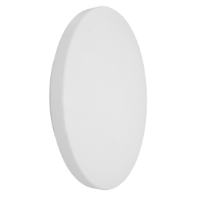 Century Italia Blanca Slim - wand- en plafondlamp - Ø 24,5 x 5,5 cm - 14W LED incl. - wit