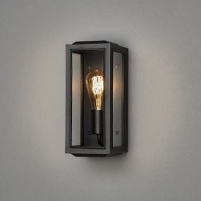 Konstsmide Carpi Mini - buiten wandlamp - 12,5 x 15 x 30 cm - IP44 - zwart