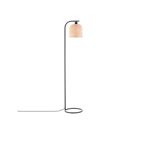 Nova Luce Intra - vloerlamp - Ø 23 x 160 cm - natuurlijk bamboe en zwart