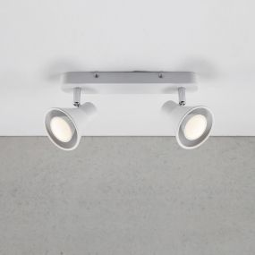 Nordlux Eik 9 - opbouwspot 2L - 28,5 x 8,6 cm - wit