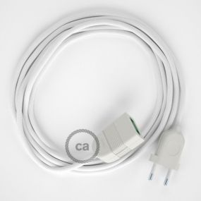 Creative Cables - verlengsnoer - 3m snoer - wit