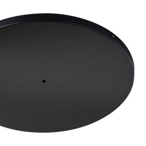 ETH - plafondplaat - Ø 80 cm - mat zwart