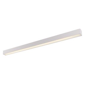 Maxlight Linear - plafondverlichting - 113 x 5 x 6 cm - 36W LED incl. - wit