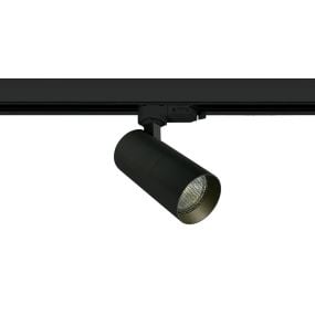 ONE Light GU10 Track Spots - rail spot - 3-fase railsysteem - Ø 5,5 x 12 cm - zwart