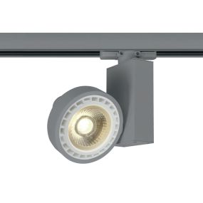 ONE Light GU10 R111 - rail spot - 3-fase railsysteem - 16,2 x 18,2 cm - grijs