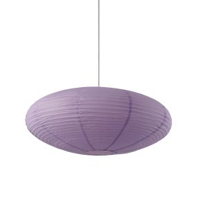 Nordlux Villo - papieren lampenkap zonder pendel - Ø 60 x 24 cm - paars