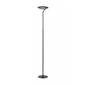 Lucide Celeste - staanlamp - Ø 28 x 174 cm - 21W dimbare LED incl. - zwart