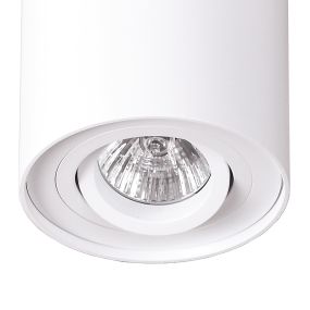 Maxlight Basic Round - plafondspot - Ø 9 x 12 cm - wit
