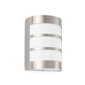 Faro Cela – wandverlichting 3 vaks verdeling - 16 x 8,5 x 22 cm - IP54 - satijn inox