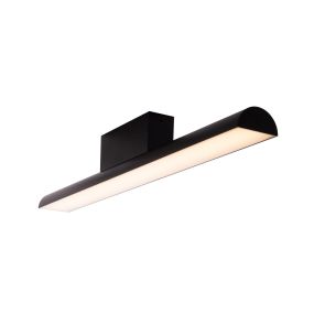 Maxlight Tampa - plafondlamp - 60 x 6 x 8,3 cm - 18W LED incl. - IP44 - zwart