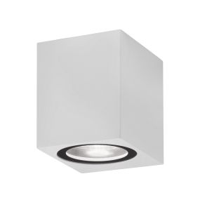Nova Luce Nero - buiten wandverlichting - 6,7 x 8 x 8 cm - IP54 - wit