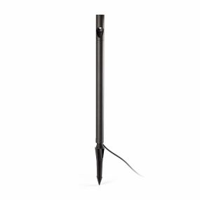 Faro Bezel - tuinpaal op piek - Ø 4 x 80 cm - 8W LED incl. - IP65 - zwart